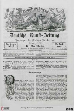 Nr. 16 (19. April 1863)