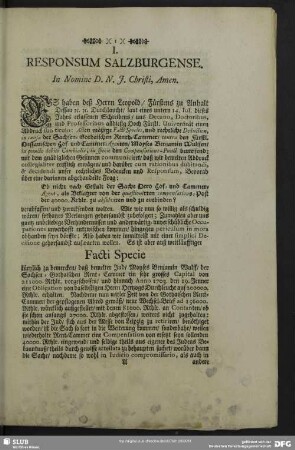 [Fünff Rechtliche Responsis]