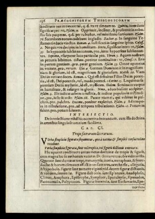 Cap. CI. Tropi sacrarum literarum.