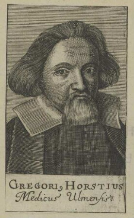 Bildnis des Gregorius Horstius