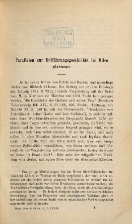 Rheinisches Museum für Philologie. 39. 1884