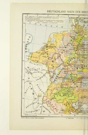 Deutschland nach der Kreiseinteilung (XIV. Jahrhundert)