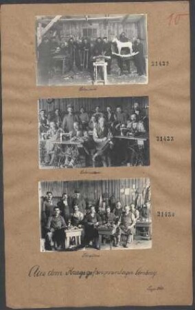 Kriegsgefangenenlager Amberg (Schreinerei)