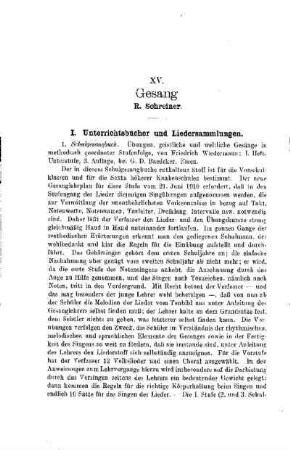 Gesang