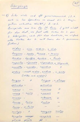 45-51, Übergänge