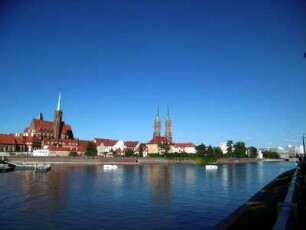 Breslau: Dominsel und Oderufer