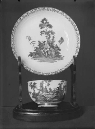 Teller Tasse