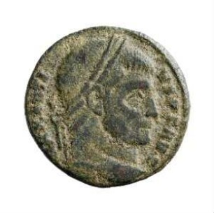 Münze, Follis (Follaro), 310 - 312 n. Chr.?