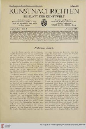 No. 4 (15. Januar 1913)