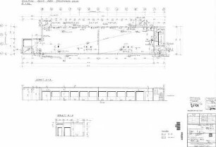 Stuttgart Hbf: Empfangsgebäude BASA-Gebäude Schalplan Decke über EG