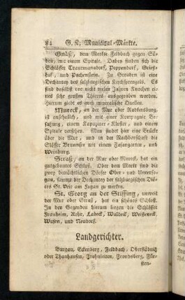 84-87, Landgerichter; Kirchspiele; Gueltenbesitzer