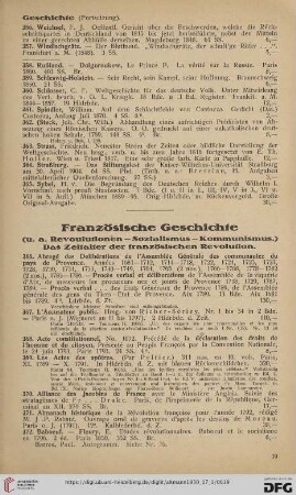 Französische Geschichte (Nr. 366-677)