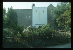 Diapositiv: Bethaniendamm, Adalbertstraße, Oktober 1991