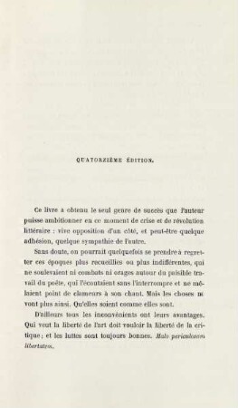 Quatorzième édition