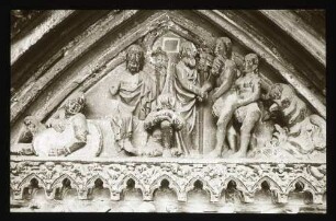 Kreuzkirche, Portal des nördlichen Querschiffs