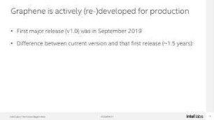 Graphene Library OS: Running unmodified applications in SGX enclaves