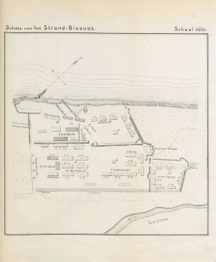 Schets van het Strand-Bivouak