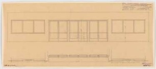 Haus des Rundfunks, Berlin-Charlottenburg: Eingang Masurenallee, Vorhalle, Grundriss, Aufriss, Detail 1:20