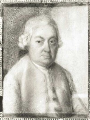 Carl Philipp Emanuel Bach : Bach, Johann Philipp: Carl Philipp Emanuel Bach (1714-1788; Musiker, Komponist). Pastell; 14,6 x 11,5 cm. Berlin: Staatsbibliothek zu Berlin - Preußischer Kulturbesitz