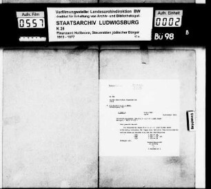 Metzger, Eugen; Kaufmann *21.10.1876 [Waibstadt] 09.07.1939 nach USA emigriert Metzger, Lina geb. Kaufmann [*22.05.1888 Berlichingen] 09.07.1939 nach USA emigriert Wohnort: Heilbronn