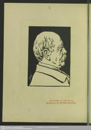 Fürst Otto von Bismarck, Ehrenschulze der Gemeinde Gabelbach