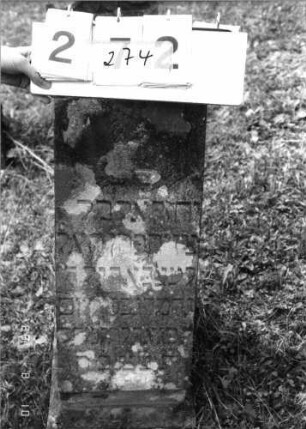 Grabstein 274