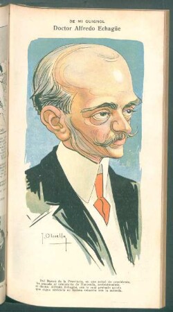 Doctor Alfredo Echagüe - [Caricatura] : De mi Guignol