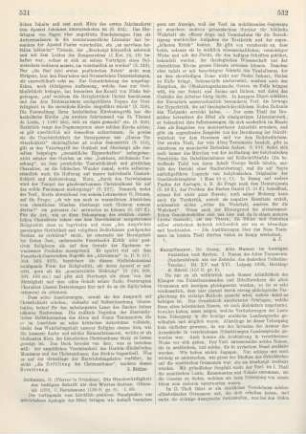531-532 [Rezension] Erdmann, O., Die Glaubwürdigkeit der heiligen Schrift als des Wortes Gottes