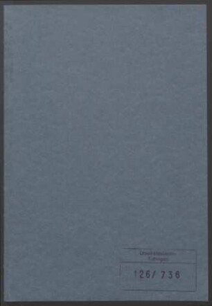 Carl Watzinger (1877-1948). Personalakte des Lehrkörpers : Akte betreffend Carl Watzinger, ordentlicher Professor für Archäologie