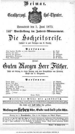 Guten Morgen Herr Fischer
