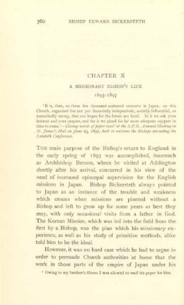 Chapter X. A missionary Bishop's life 1893-1897
