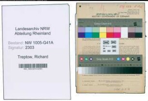 Entnazifizierung Richard Treptow , geb. 04.09.1920 (Polizist)