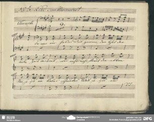 No. 5 Lied: "Ja wer ein holdes Weib gewann"