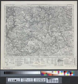 Karte des Deutschen Reiches 1:100 000, 607. Heidenheim