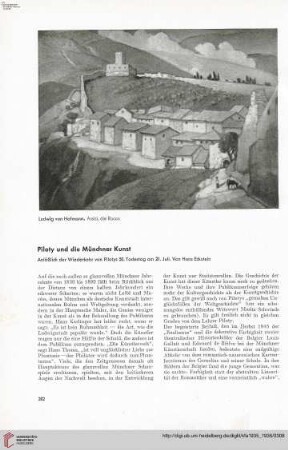 51: Piloty und die Münchner Kunst, [1] : anläßlich der Wiederkehr von Pilotys 50. Todestag am 21. Juli