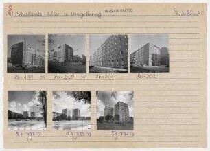 Wohnungsbau Stralauer Allee. Berlin, Friedrichshain, Stralauer Allee