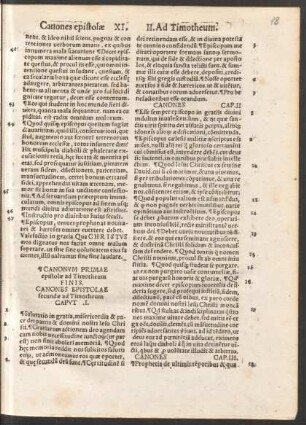Canones Epistolae secundae ad Timotheum