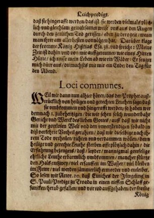 Loci communes.