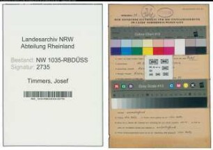 Entnazifizierung Josef Timmers , geb. 28.02.1913 (Buchhalter)