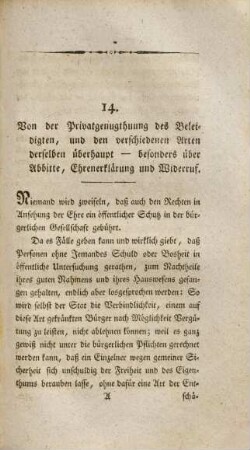 Ueber Injurien und Schmähschriften, 2