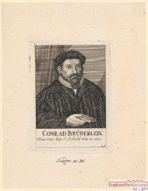 Conrad Brüderlein, Diakon bei St. Sebald