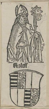 Bildnis des Rudolf II. von Anhalt, Bischof von Halberstadt
