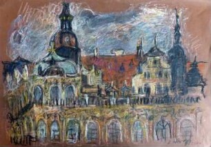 Zwinger mit Schloss