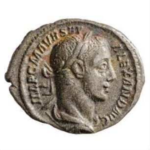 Münze, Denar, 226 n. Chr.