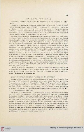 Résumés français