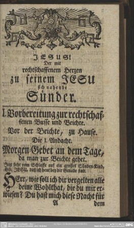 [Von der Busse und Beichte]