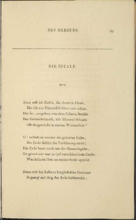 Die Ideale.