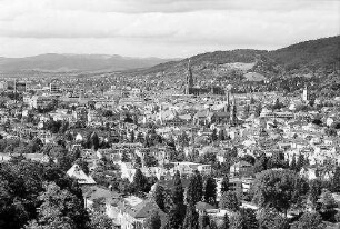 Freiburg: Stadtblick vom Hildaturm