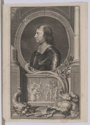 Bildnis des Oliver Cromwell