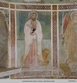 Freskenzyklus : Der Evangelist Lukas